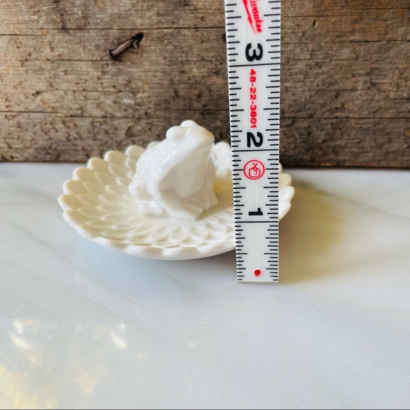 Ceramic Frog on a Lilly Pad•NWOT•Jewelry/Trinket Dish•Ivory•3.5” x 3.5” x 2”🌼 - Picture 11 of 12